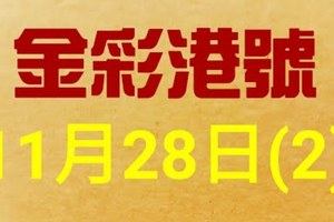 %金彩港號% 六合彩 11月28日多期版路號碼(2)