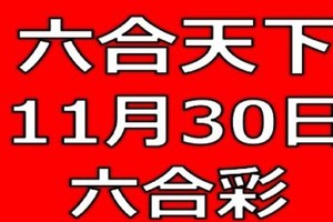 六合天下-11月30日六合彩號碼預測