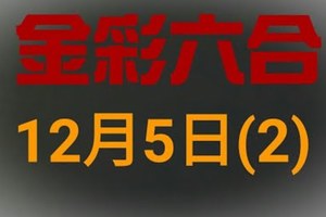 ◆金彩六合◆六合彩 12月5日連開孤支版路 （2）