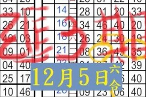 12月5日六合等著看^_^有中過續用