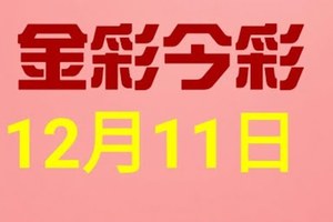 $金彩今彩$ 今彩539--12月11日連續版路號碼揭密