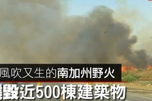 【影片】焚風吹又生的南加州野火　燒毀近500棟建築物