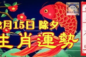   除夕生肖運勢走向，舊年外債全清，新年家財萬貫，都來接好運啊！