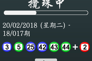 2/20六合港號開獎號碼，539開獎號碼。