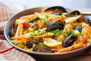 [Eng Sub]西班牙海鲜饭 Paella Recipe