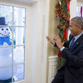 《白宮員工惡作劇》總統說他怕雪人 那我們就多堆幾個吧