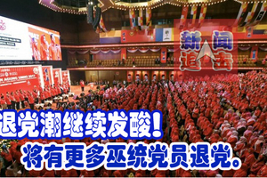 退党潮继续发酸！将有更多巫统党员退党。