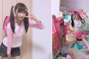 猜不出年紀！日本出現「熱愛穿女童服裝人妻」網友神出大人照發現…太可愛了！