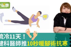 寒流冷11天！復健科醫師推10秒暖腳術抗寒