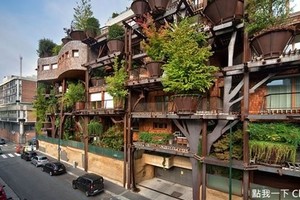 義大利都靈的【宮崎駿樹屋】，建築與大自然結合出的綠建築！
