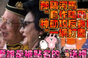 那雞河馬「自作聰明」 神助攻反貪局「一網打盡」，等看誰是被點名的「送禮人」