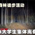 进行森林徒步活动　34大学生集体离奇失踪!