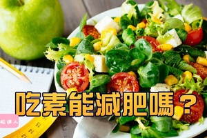 【健康知識+】吃素能減肥嗎？