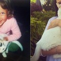 5歲妹妹收編琥珀眼浪貓　17年過去他們仍天天在一起