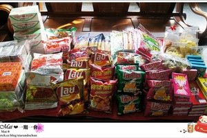 【戰利品】泰好買！泰國旅遊必買「零食類」推薦│三個28吋行李箱還嫌不夠用