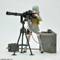 LittleArmory [LD012] 1/12 M134 Mini Gun Type (Stationary) Plastic Model
