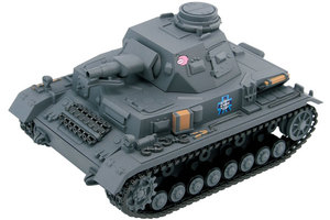PairDot - Girls und Panzer Series: IV Tank Ausf. D Ending Ver. Half Pre-painted Plastic Model