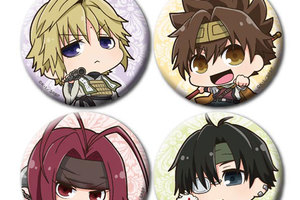 Saiyuki RELOAD BLAST - KanaChibi Can Badge Set (4Item Set) ACG (Release Date: late Sep-2017)