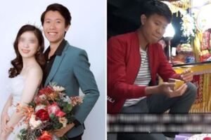 淚目！越南女子將結婚卻遇車禍身亡，未婚夫如常舉行婚禮與其道別