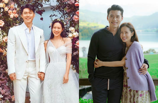 孫藝真罕同框玄彬夢回《愛的迫降》，結婚2年夫妻現況曝。（圖／IG、Netflix提供）