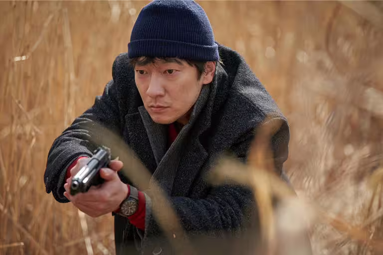 孫錫求在《血謎拼圖》中飾演重案組刑警。（Disney＋提供）