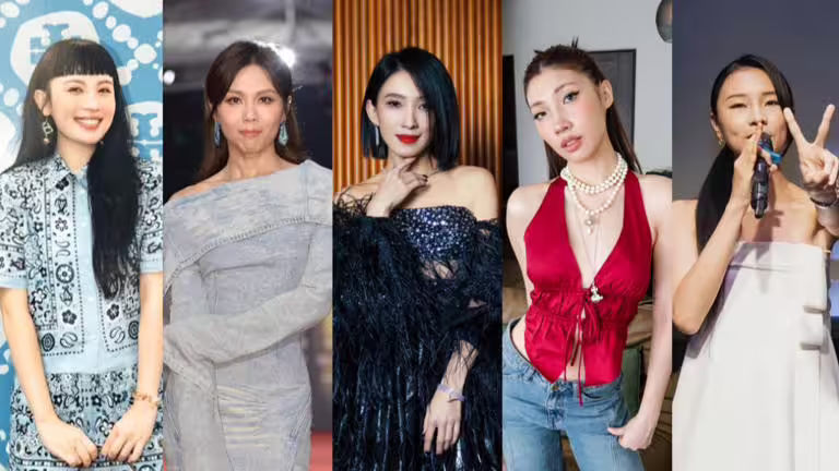 魏如萱(左圖起)、蔡健雅、戴佩妮、Karencici及陳忻玥角逐金曲36華語歌后。(圖/翻攝自臉書) 魏如萱(左圖起)、蔡健雅、戴佩妮、Karencici及陳忻玥角逐金曲36華語歌后。(圖/翻攝自臉書)