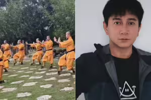 吳奇隆驚現少林寺！化身武僧練功 網友驚呼：要出家了？