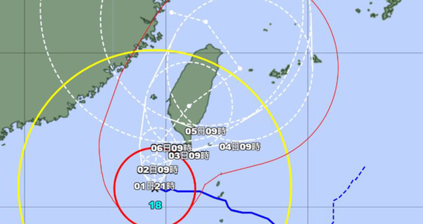 回馬槍？山陀兒恐「S型迴轉」再撲台　日氣象廳曝最新路徑