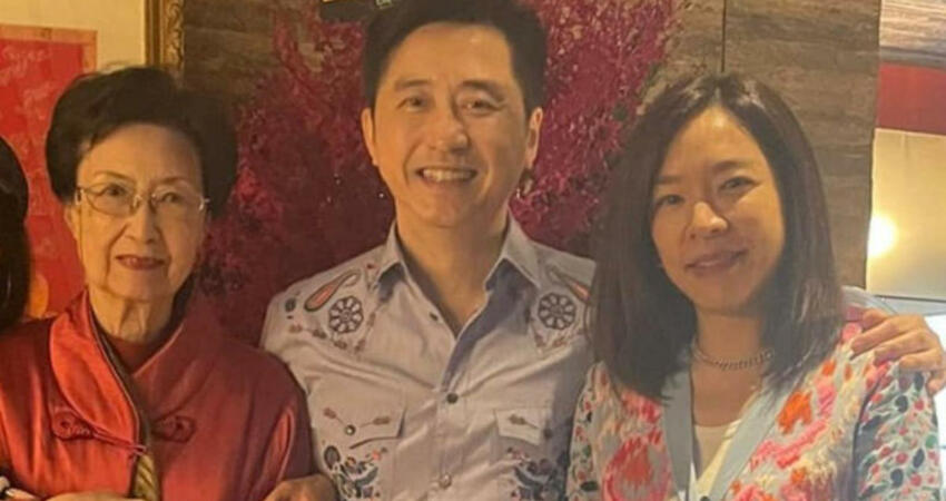 曾傳婆媳不合！哈林揪愛妻張嘉欣替94歲母慶生 真實互動曝