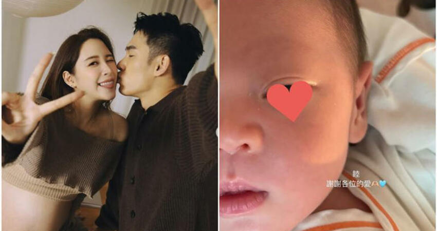 ​歐陽妮妮產後半個月「曬嬰」！曝兒超萌睜眼照 這一特質超像張書豪