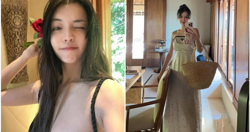 李毓芬好久不見！「深U＋腿根」39歲絕美近照連發