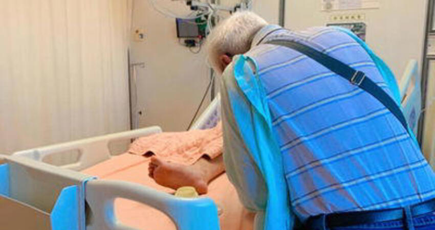 奶奶住ICU「爺爺每天衝第一感人舉動」 護理師目睹幸福瞬間