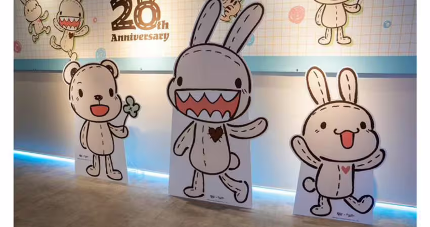 《Foufou Bunny》攜手KIRABASE打造20周年信義基地 限定主題店登場