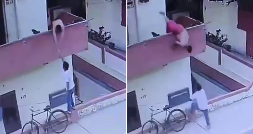 懶得下樓買冰淇淋　男子前滾翻墜樓