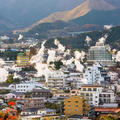 日本小鎮熱成「地獄」 有3千多個火山溫泉