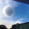 不可思議！日本出現球形白雲！