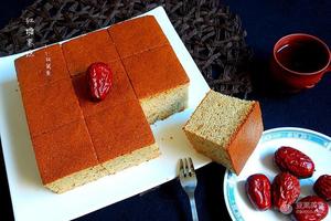 點心食譜 - 紅糖棗糕的做法~棗香濃郁，蛋糕綿軟!