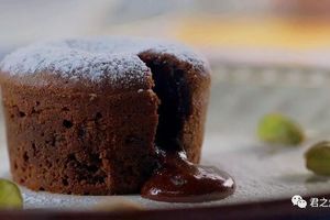 熔岩巧克力蛋糕，讓人沉醉的美味，十分鐘上手！