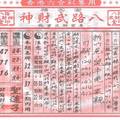 3/26八路五財神>>>六合彩參考看看