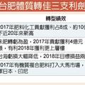 元/12 業內外皆美 台肥營運重回成長