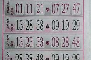 4月30號玄天上帝靈數~六合彩參考