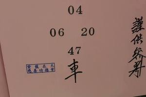 5/5紫龍在天慈善功德會~六合彩參考看