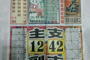6/28石頭公~六合彩參考