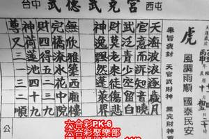 11/8台中武德武兌宮~六合彩參考看看