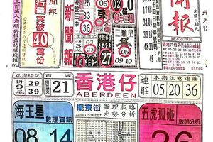 1/26中國新聞報~六合彩參考看