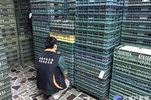 稽查芬普尼超標蛋品　桃市衛生局下架蛋品54籃648公斤