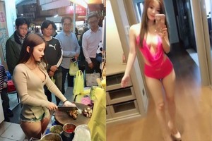 最狂滷味妹PO爆乳片 網暴動：願切10萬豆干！