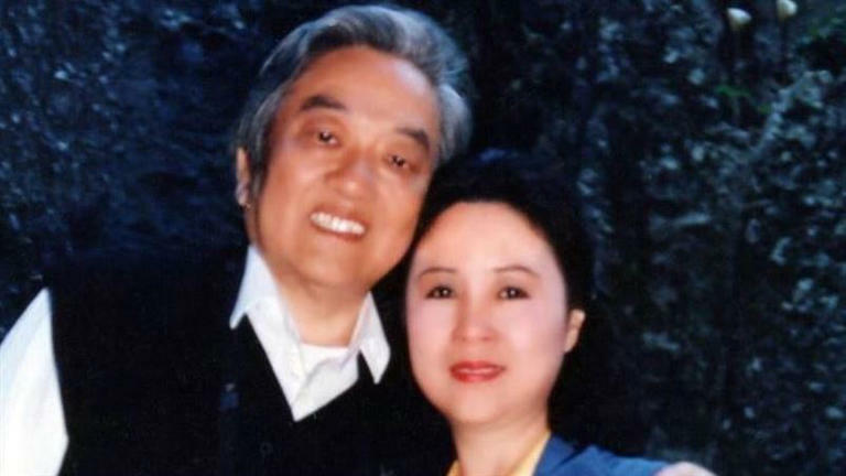 平鑫濤在1979年和瓊瑤結婚，相守40年。（圖／翻攝自瓊瑤臉書影片）