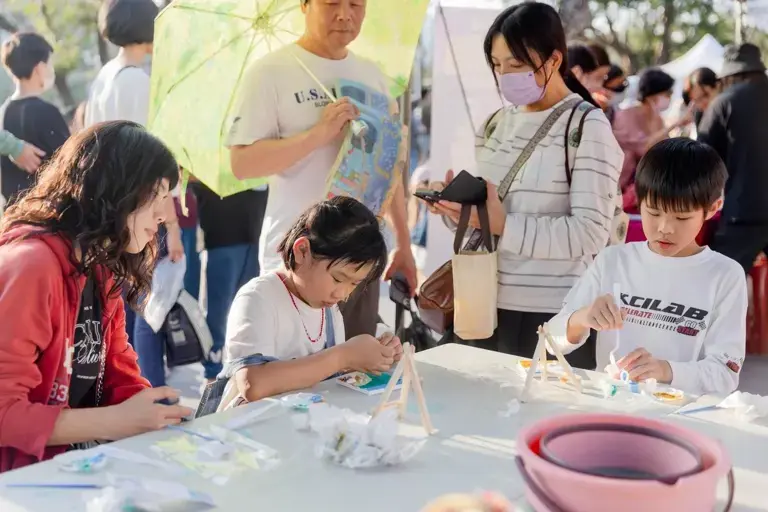 「高雄潮玩祭」有親子互動體驗活動。   圖：高雄市觀光局/提供