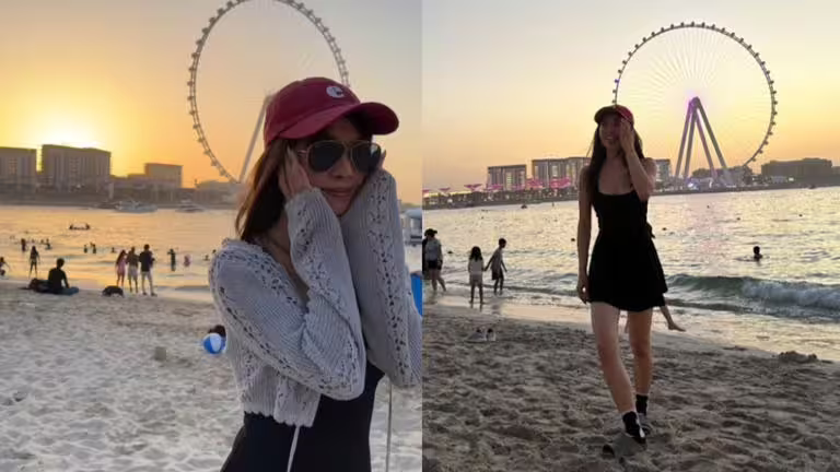 蔡依林前往杜拜,讓粉絲瘋猜是去拍MV。(圖/翻攝自蔡依林IG) 蔡依林前往杜拜,讓粉絲瘋猜是去拍MV。(圖/翻攝自蔡依林IG)